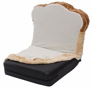 セルタン 座椅子 低反発 カバーが洗える 食パン リクライニング 日本製 DPN1a-14段-359WH*PN1-92BK