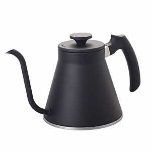 HARIO(ハリオ)V60ドリップケトル・フィット ガス火・IH対応 実用800ml マットブラック 日本製 VKF-120-MB