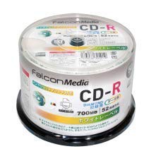 FalconMedia（ファルコンメディア） 1回記録用 ダイヤモンドCD-R BE001 (52倍速 50枚)