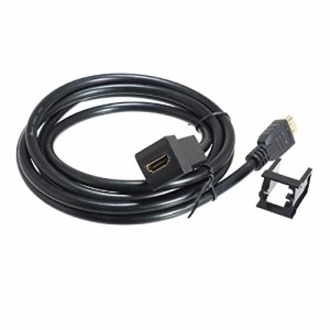 ビートソニック HDMI延長ケーブル USB12 トヨタ/ダイハツ車用 スペアスイッチホールがHDMI入力端子に変身 純正のような取付が可能 !