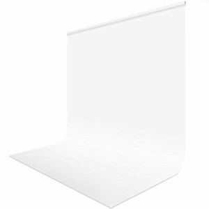 FotoFoto 白布 背景布 2m x 3m 撮影用 背景 白 厚地 不透明 白い布 シワが出来やすくない バックグラウンド 反射面と無反射面があり バッ