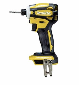 マキタ(Makita) 充電式インパクトドライバ（イエロー） 18V バッテリ・充電器・ケース別売 TD172DZFY