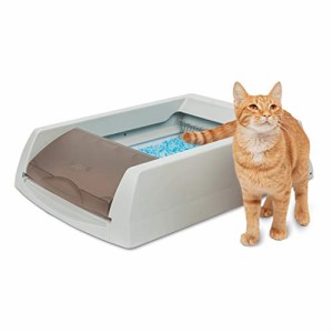 PetSafe スクープフリー オリジナル 猫 トイレ ネコ 自動 トイレ 自動清潔 旅行 猫のトイレ手間なし 猫用トイレ本体 臭わない 砂をすくわ