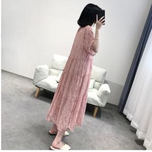 レディース ワンピース 春夏 ロングワンピース 半袖 小花柄ワンピース レディース レッド 赤 春 夏 秋 春新作 春ワンピース ガーリーワンの通販はau Wowma ワウマ ベースキャンプ 商品ロットナンバー