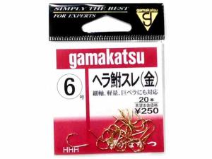 がまかつ/Gamakatsu へら鮒スレ 金 20本入り (へら鈎)