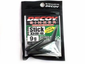 デコイ/DECOY DS-6 デコイシンカー タイプ スティック (ダウンショット用シンカー)