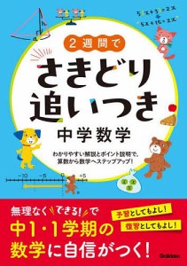 2週間でさきどり追いつき中学数学 わかりやすい解説とポイント説明で,算数から数学へステップアップ!