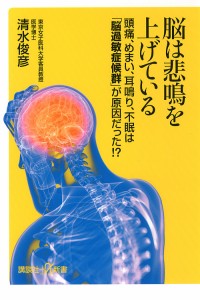 脳は悲鳴を上げている 頭痛、めまい、耳鳴り、不眠は「脳過敏症候群」が原因だった!?/清水俊彦