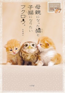 母親になった猫(マリモ)と子猫になりたいフクロウ(フク)。 フクとマリモの子育て日記/永原律子