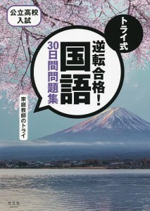 トライ式逆転合格!国語30日間問題集 公立高校入試/家庭教師のトライ