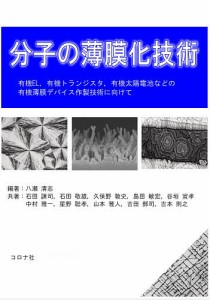 分子の薄膜化技術　有機ＥＬ，有機トランジスタ，有機太陽電池などの有機薄膜デバイス作製技術に向けて/八瀬清志/石田謙司