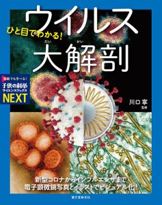 ひと目でわかる!ウイルス大解剖 新型コロナからインフルエンザまで電子顕微鏡写真とイラストでビジュアル化!/川口寧