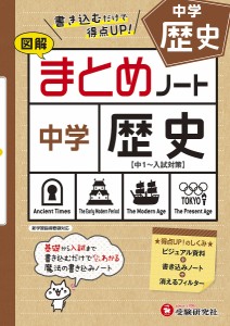 中学まとめノート歴史 図解/中学教育研究会