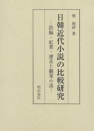 日韓近代小説の比較研究　鉄腸・紅葉・蘆花と翻案小説/慎根縡