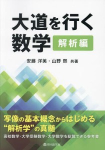 大道を行く数学 解析編/安藤洋美/山野煕