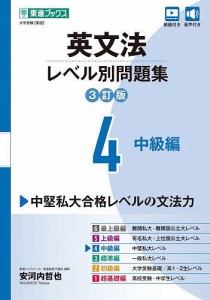 英文法レベル別問題集 大学受験 4/安河内哲也