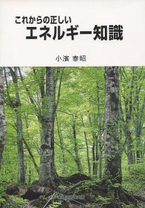 これからの正しいエネルギー知識/小濱泰昭