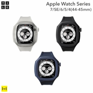 Apple Watch Series 7 SE 6 5 4 44-45mm  バンド一体型ケース TILE OCTLUX