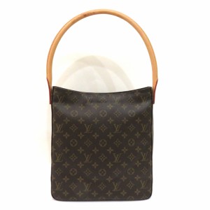 中古 ルイヴィトン ルーピングGM モノグラム ショルダーバッグ M51145 ABランク ブラウン ワンショルダー LOUISVUITTON【名谷店】