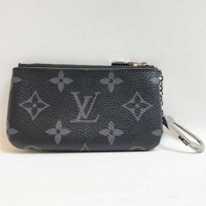 ルイヴィトン コインケース モノグラム エクリプス リバース ポシェット クレ グレー系 M80905 ABランク LOUISVUITTON 中古 六甲道店