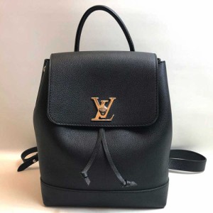 ルイヴィトン バックパック リュック ロックミー ノワール ブラック系 レザー M41815 ABランク LOUISVUITTON 中古 六甲道店