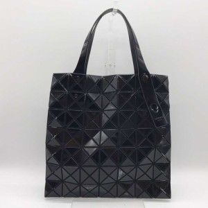 イッセイミヤケ トートバッグ バオバオ ビニール ナイロン BB13-AG047 ブラック系 Aランク ISSEYMIYAKE BAOBAO 中古 六甲道店