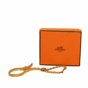 中古 エルメス フィルー グローブホルダー 金メッキ Aランク ゴールド 小物 アクセサリー レディース HERMES【三田店】