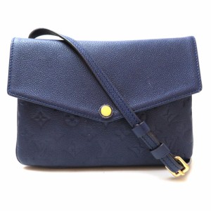 中古 ルイヴィトン トワイス ショルダーバッグ アンプラント M50262 ABランク ネイビー LOUIS VUITTON【三田店】