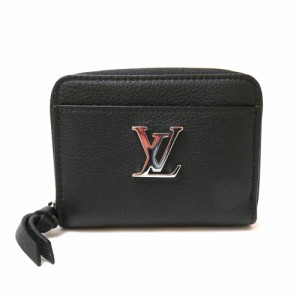 中古 ルイヴィトン ロックミー ジッピーコインパース アンプラント コインケース M80099 Aランク ブラック LOUIS VUITTON【三田店】