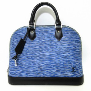 ルイヴィトン アルマPM ブルー系 青系 ハンドバッグ レディース エピデニム M51052 LOUISVUITTON