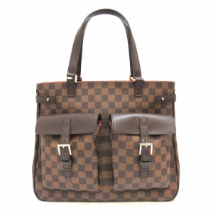 ルイヴィトン バッグ ユゼス エベヌ ブラウン 茶 トートバッグ レディース ダミエ N51128 LOUISVUITTON