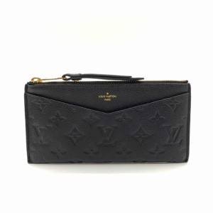 ルイヴィトン 小物 ポシェットメラニーBB ノワール ブラック 黒 ABランク モノグラムアンプラント レザー M68712 LOUISVUITTON