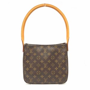 ルイヴィトン バッグ ルーピングMM ブラウン 茶 ショルダーバッグ ワンショルダー ABランク モノグラム PVC×レザー M51146 LOUISVUITTON