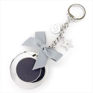 メタル シルバー 【美品】 ロープ ディオール・オム キーリング ブレイド メンズ キーホルダー 【中古】 レッド DIOR HOMME