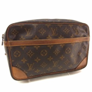 ルイヴィトン セカンドバッグ バック クラッチバッグ バック コンピエーニュ28 モノグラム ブラウン PVC×レザ- Louis Vuitton クラッチ 