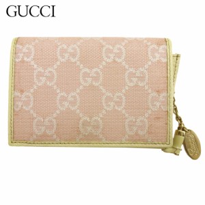 グッチ カードケース 名刺入れ GG柄 GUCCI 中古