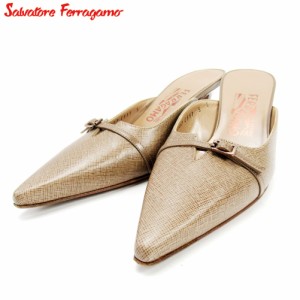 サルヴァトーレ フェラガモ パンプス シューズ 靴 #5 Salvatore Ferragamo 中古の通販はau PAY マーケット