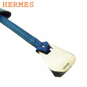 Hermes - HERMESの美品、ミニクロシェットチャーム イエローグリーンの