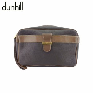 ダンヒル クラッチバッグ セカンド バッグ メンズ ヘリンボーン dunhill 中古