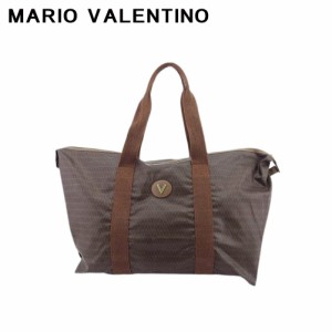 マリオ ヴァレンティノ ボストンバッグ トラベル 旅行用 バッグ レディース メンズ Vマーク MARIO VALENTINO 中古