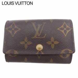 ルイ ヴィトン キーケース 6連キーケース レディース メンズ ミュルティクレ6 M62630 モノグラム LOUIS VUITTON 中古