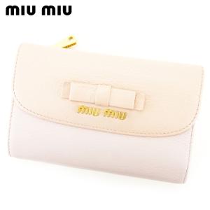Miumiu 三つ折り 財布の通販 Au Pay マーケット