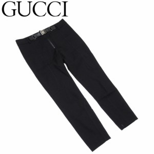 グッチ パンツ クロップド ボトムス レディース ♯38サイズ ウエストベルト付き スキニー GUCCI 中古の通販はau PAY マーケット