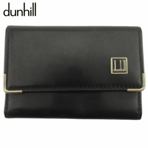 ダンヒル キーケース 6連キーケース メンズ ロゴプレート dunhill 中古