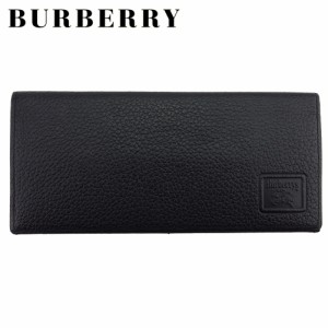 バーバリー 長札入れ 札入れ メンズ ホースマーク ロゴ BURBERRY 中古