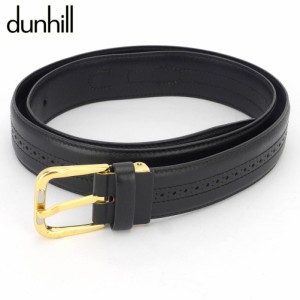 ☆新品☆dunhill ダンヒル ベルト オートマティック ロゴ レザー 黒の+