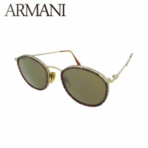 ジョルジオ アルマーニ サングラス メガネ アイウェア レディース メンズ べっ甲柄フレーム 638 898 ボストン GIORGIO ARMANI 中古