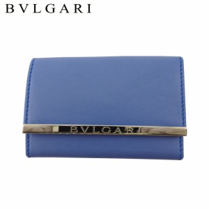 ブルガリ キーケース 6連キーケース レディース メンズ 33426 ロゴプレート BVLGARI 中古