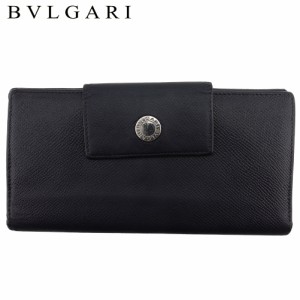 ブルガリ 長財布 Wホック 財布 メンズ クラシコ BVLGARI 中古