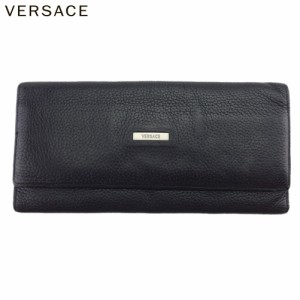 ヴェルサーチ 長札入れ 長財布 メンズ VERSACE 中古